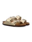 Birkenstock Flat Shoes Golden