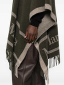 Max Mara Fringed Poncho
