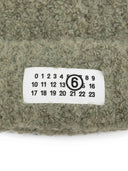 Mm6 Maison Margiela Gorro Con Parche Del Logo