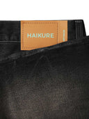 Schwarze Haikure-Jeans