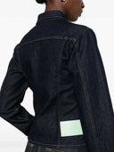 Veste en jean à fermeture boutonnée Haikure