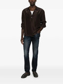 Tom Ford Jeans With Belt Loops And Logo Patch