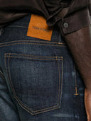 Tom Ford Jeans With Belt Loops And Logo Patch