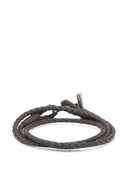 Tom Ford Braided Leather Bracelet
