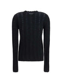 Cardigan Marni in maglia testurizzata con dettaglio fiocco