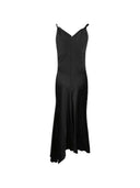 Victoria Beckham V Neck Midi Dress