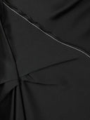 Victoria Beckham V Neck Midi Dress
