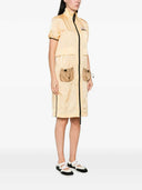 Marni Zip Front Dress With Drawstring Waist