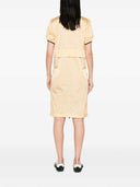 Marni Zip Front Dress With Drawstring Waist