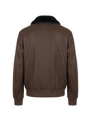 Blouson aviateur à col en fausse fourrure Montecore