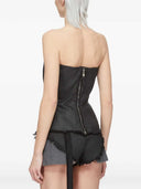 Rick Owens Drkshdw Bustier-Oberteil mit gewachstem Finish