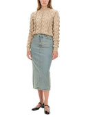 Jupe de jean Moschino