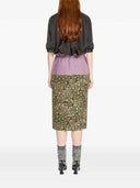 Blusa Dries Van Noten In Cupro Con Coulisse