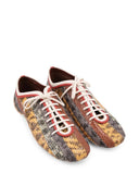 Dries Van Noten Leather Ballet Style Sneakers