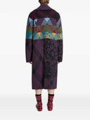 Dries Van Noten 패치워크 울 카디건