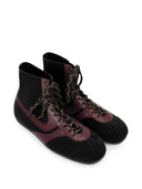 Dries Van Noten Wildleder-High-Top-Sneaker