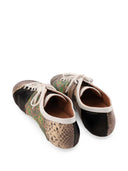 Trampki Dries Van Noten w patchworkowym stylu baletowym