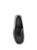 Dries Van Noten Dries Van Noten Mannen`s Zwart lederen loafers