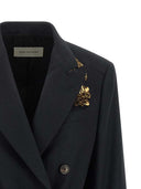 Dries Van Noten Blazer croisé brodé