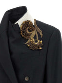 Dries Van Noten Blazer croisé brodé