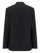 Dries Van Noten Blazer croisé brodé