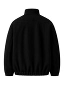 Dries Van Noten Bomberjack van wolmix met hoge kraag