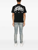T-shirt Amiri avec os empilés