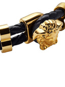 Versace "The Jellyfish" Leather Bracelet