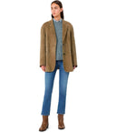 Max Mara Weekend Rolanda Beige Single Breasted Blazer