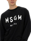 Msgm Cotton T Shirt