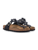 Birkenstock platte schoenen zwart