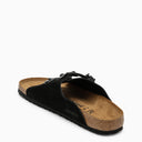 Birkenstock Slide Zürich Tech Black In Suede