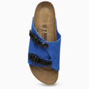 Birkenstock Slide Zürich Tech Electric Blue In Suede