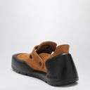 Birkenstock Reykjavik Mink Coloured Nubuck Leather Shoe