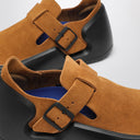 Birkenstock Reykjavik Mink Coloured Nubuck Leather Shoe