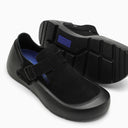 Birkenstock Reykjavik Black Nubuck Leather Shoe