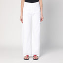 Mother Jeans The Dodger Sneak White