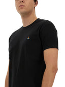 Vivienne Westwood T Shirt With Orb Embroidery