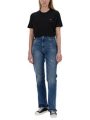 Vivienne Westwood T Shirt With Orb Embroidery
