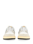 Zapatilla de cuero lanvin malla, gamuza y nappa