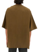 Rick Owens Cotton Jersey T -shirt