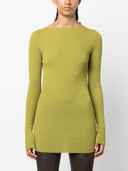 Rick Owens Rick Owens Cut Out Ribbed Jumper