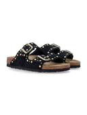 Birkenstock Flat Shoes Black