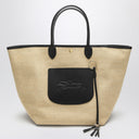 Sac de panier Longchamp L Le Pliage Black