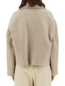 Brunello Cucinelli double laine tissée et caban en cachemire