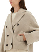 Brunello Cucinelli double laine tissée et caban en cachemire