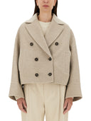 Brunello Cucinelli double laine tissée et caban en cachemire