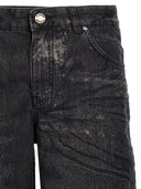 Pinko 'Cargo Denim Devorè' Jeans