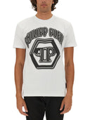 Philipp Plein Logo Print T Shirt