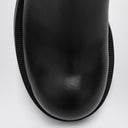 Martine Rose Black Leather Ankle Boot